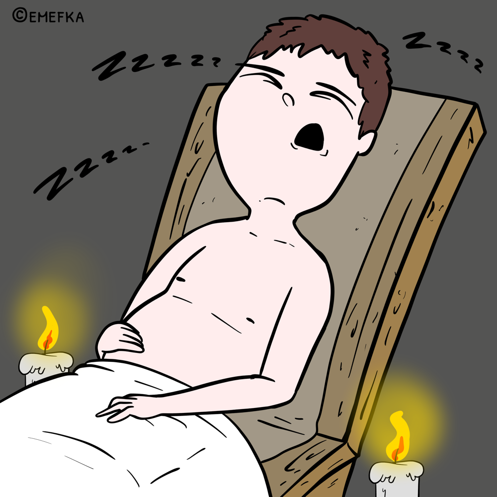 typy ľudí, vtipné ilustrácie, wellness, saunový svet