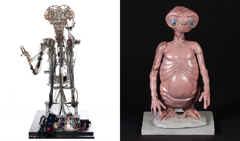 E.T. mimozemšťan, dražba, aukcia, model filmovej postavy
