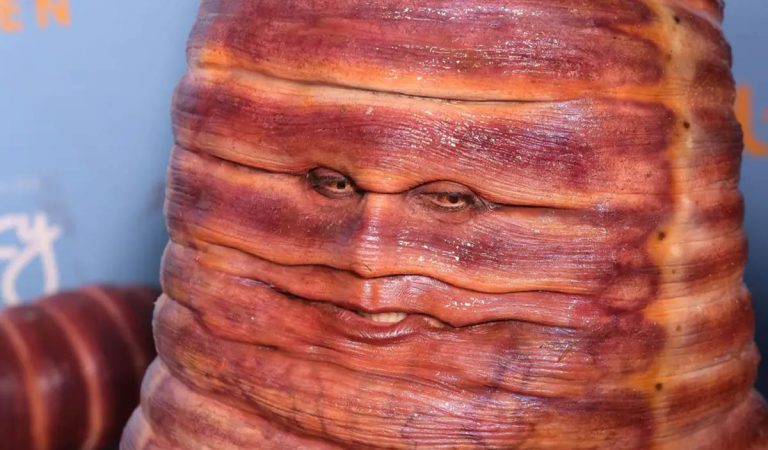 Heidi Klum, Halloween 2022, červ
