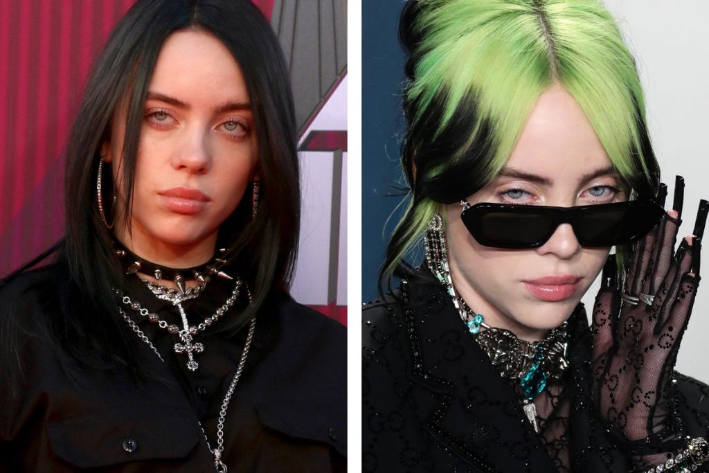 celebrity, známe osobnosti, účes, krátke vlasy, Billie Eilish