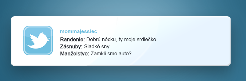 tweety, život v manželstve, vtipné príspevky, manželstvo, partnerské spolužitie, vzťahy