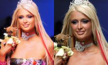 Paris Hilton, celebrity, Instagram verzus realita, celebrity bez mejkapu, filter, photoshop