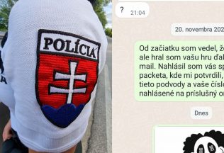 polícia Slovenskej republiky, policajný zbor, podvodník, hoax