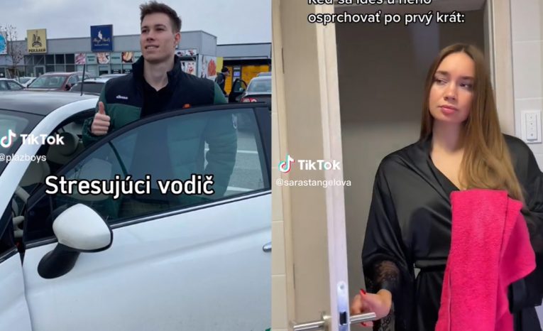 TikTok, Instagram, vtipné videá, slovenská tvorba, vtipné reels