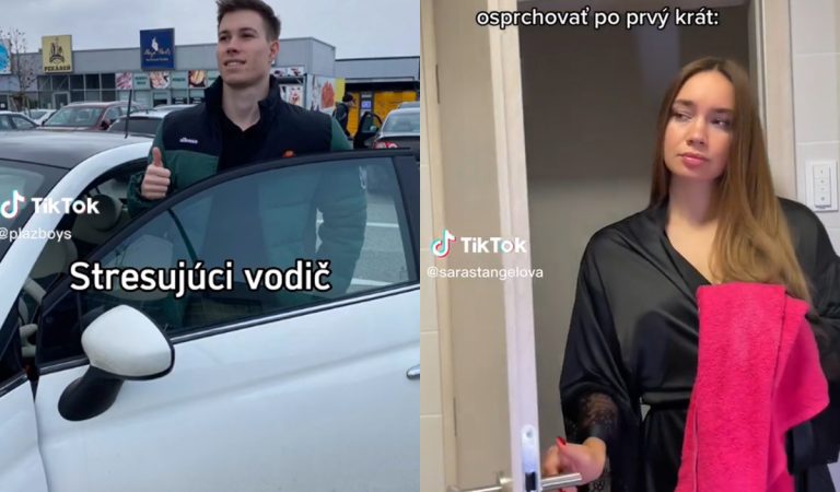 TikTok, Instagram, vtipné videá, slovenská tvorba, vtipné reels
