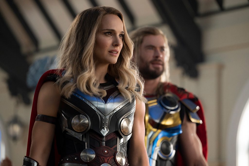 najhoršie filmy tohto roka, preceňované filmy, filmy z roku 2022, Thor: Láska a hrom