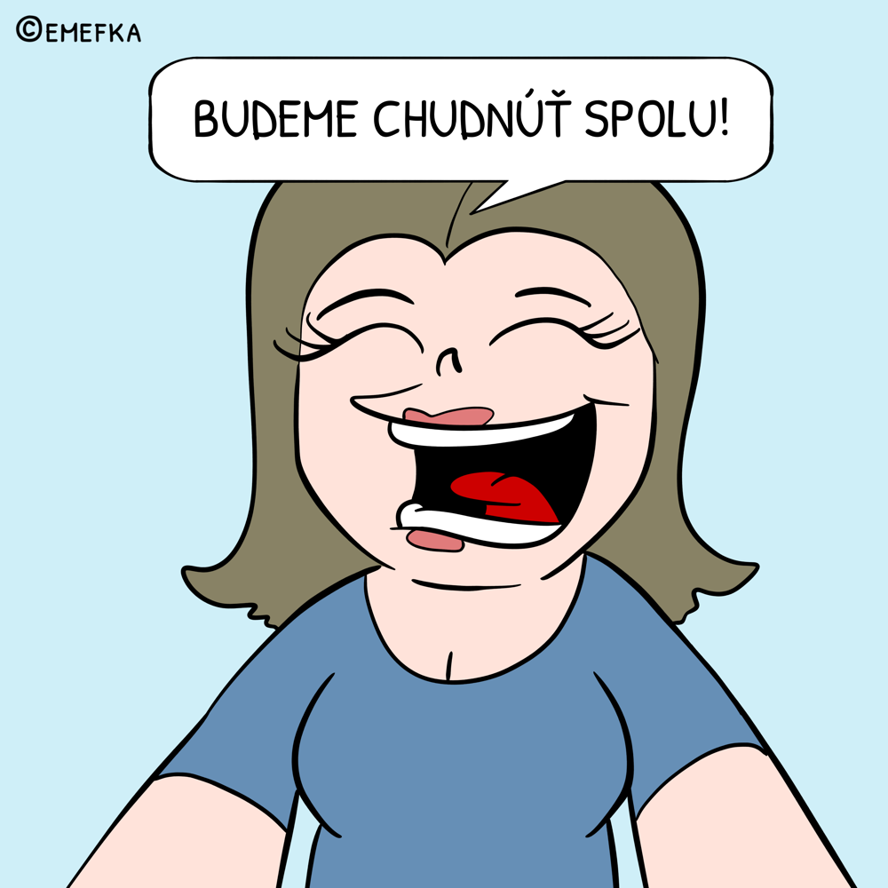 dlhodobý vzťah, láska, partneri, spolužitie, ilustrácie, chudnutie