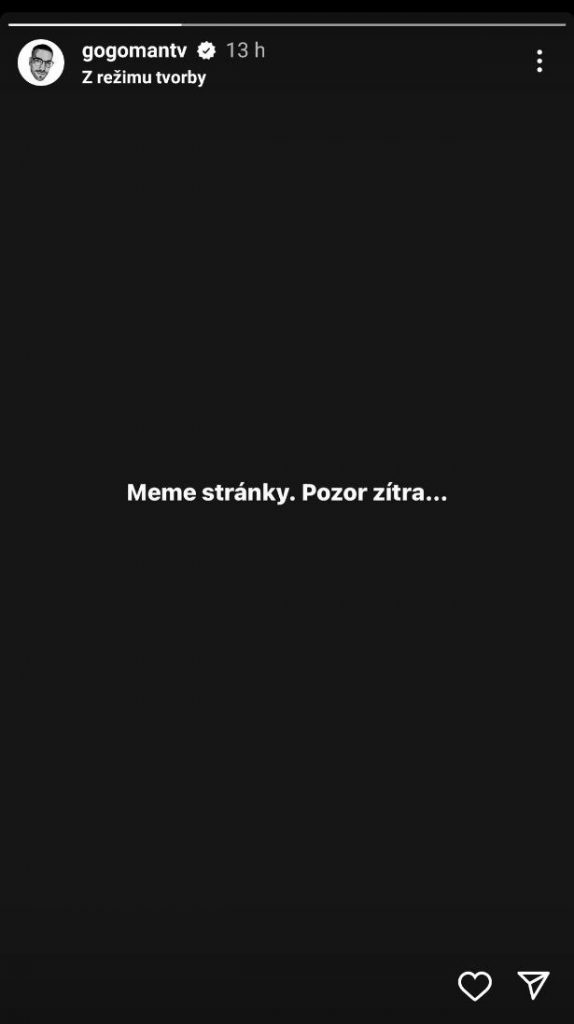 Daniel Štrauch, Gogo, GogomanTV, Instagram, Pozor zítra, Ján Kuciak, vražda, meme stránky, Slovensko, konšpirácia