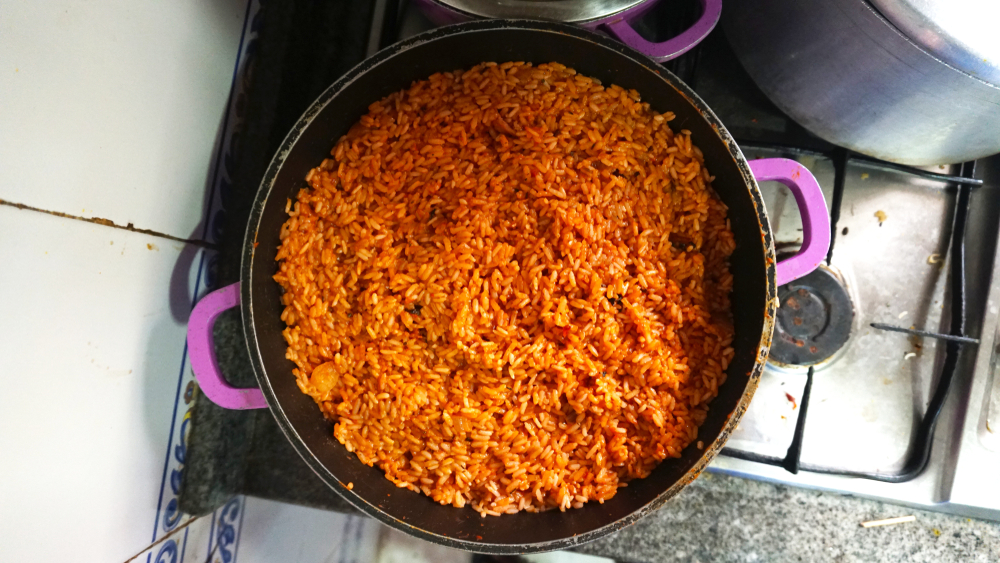 jedlo, varenie, tieto jedlá je lepšie si objednať, jollof