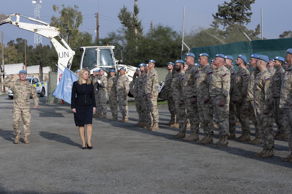 Slovensko, vojaci, armáda, prezidentka, Zuzana Čaputová