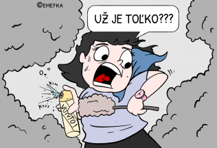 vtipné ilustrácie, keď si uvedomíš, že sa meníš na svoju mamu