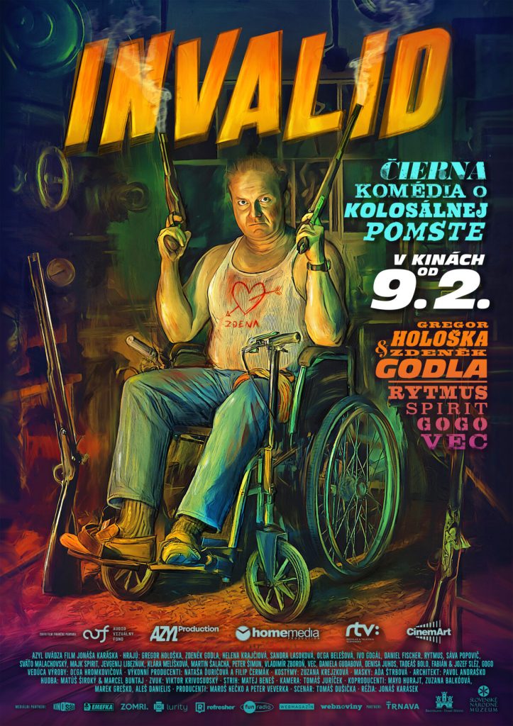 slovenská filmová novinka, slovenský film, Invalid, Gregor Hološka