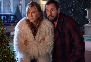 filmové novinky za marec, streamovacie platformy, Murder Mistery 2, Jennifer Aniston, Adam Sandler