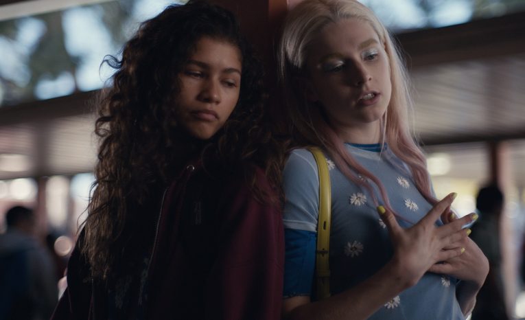 seriál o stredoškolákoch, herečka, vek, seriálová postava, Euphoria, Hunter Schafer