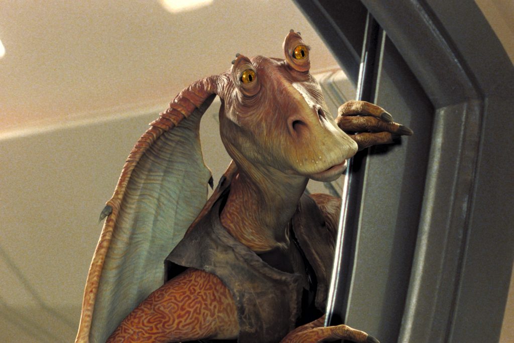 Za postavu Jar Jar Binksa sa mu vyhrážali smrťou. Herec Ahmed Best sa teraz do sveta Star Wars vrátil v seriáli Mandalorian