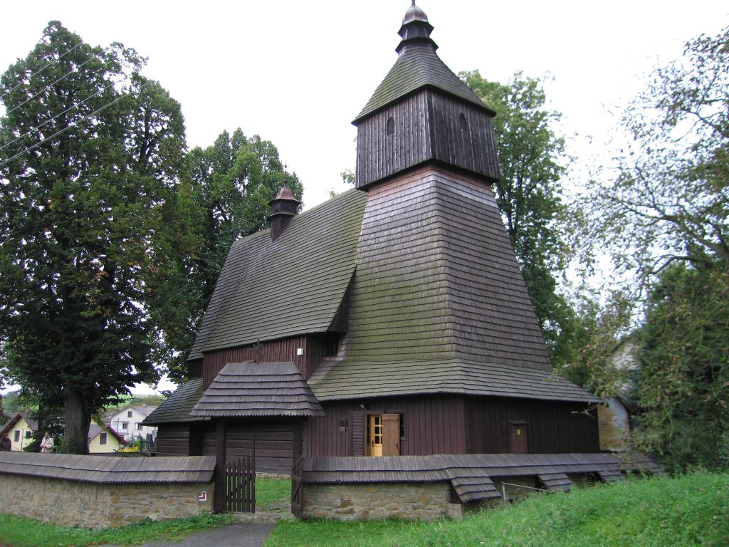 Slovensko, pamiatky UNESCO, Slovenský kras, drevený kostolík