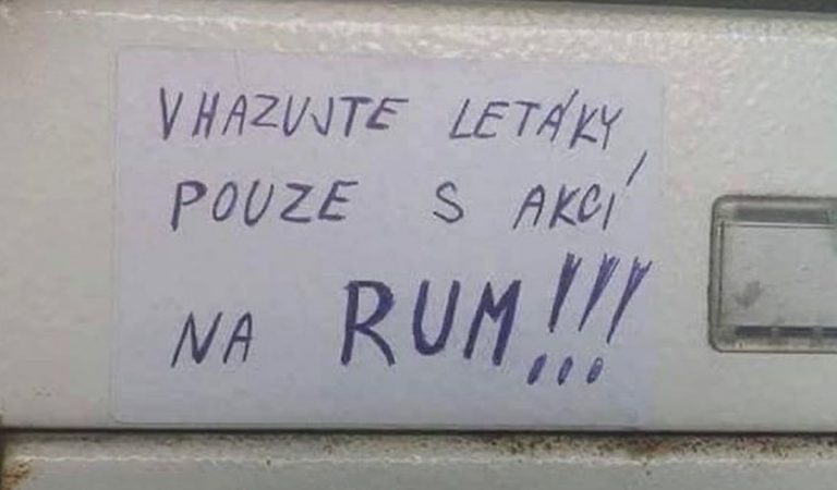 vtipný odkaz, Česko, Česi