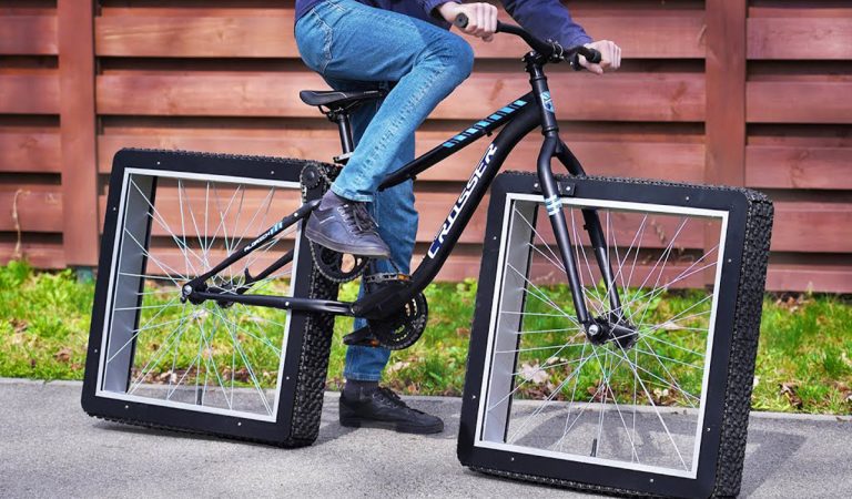 bicykel, hranaté koleso, virál, YouTube, The Q