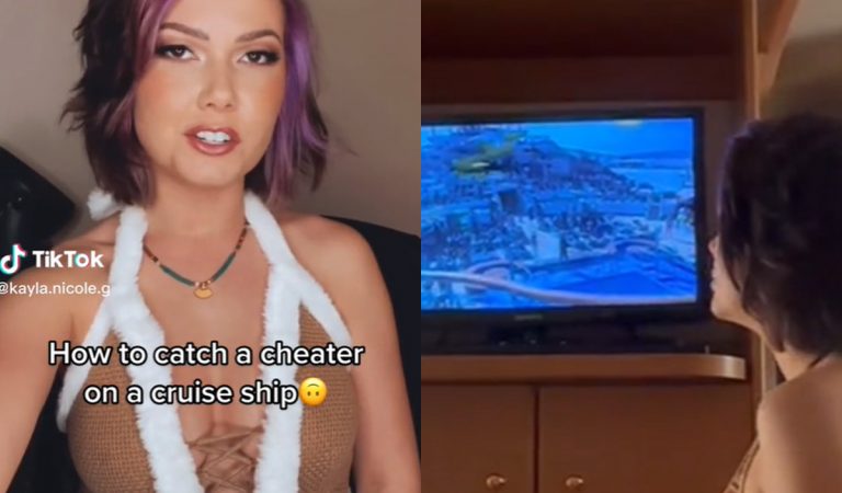 virál, TikTok, nevera, frajer, výletná loď, živý záznam z kamery