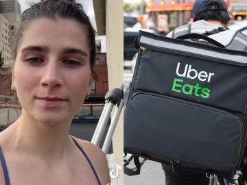 UberEats, donáška, virál, TikTok, vybuchnutie