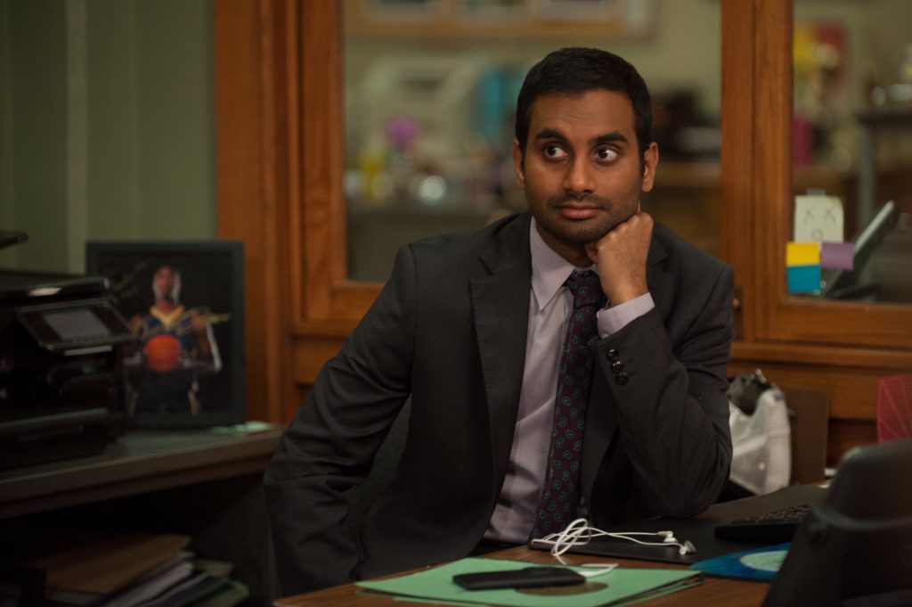 film, seriál, postava, Tom Haverford, Parks and Recreation, Aziz Ansari