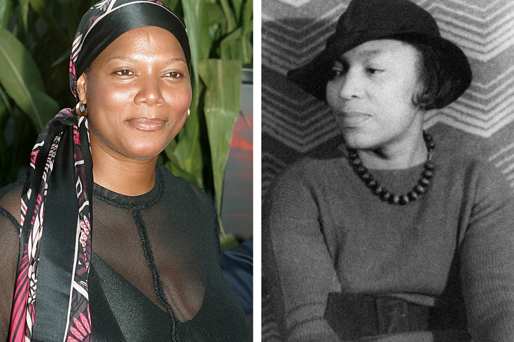 celebrita, historická osobnosť, história, podobnosť, dvojička, Queen Latifah, Zora Neale Hurston