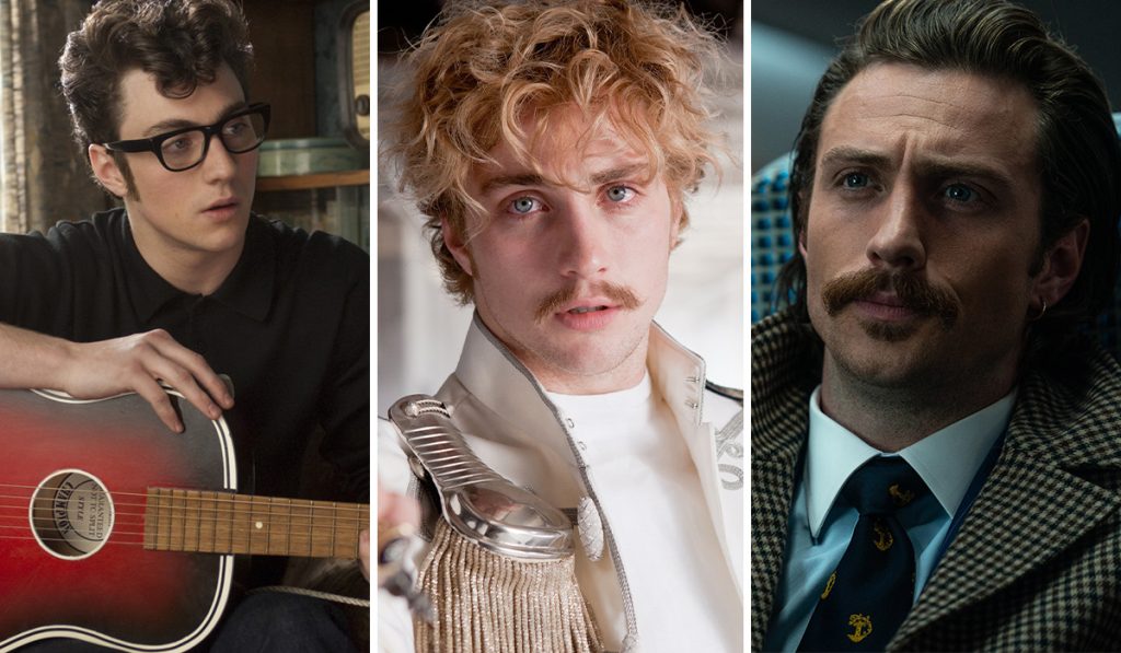 film, herec, transformácia, Aaron Taylor-Johnson, Nowhere Boy (2009), Anna Kareninová (2012), Bullet Train (2022)