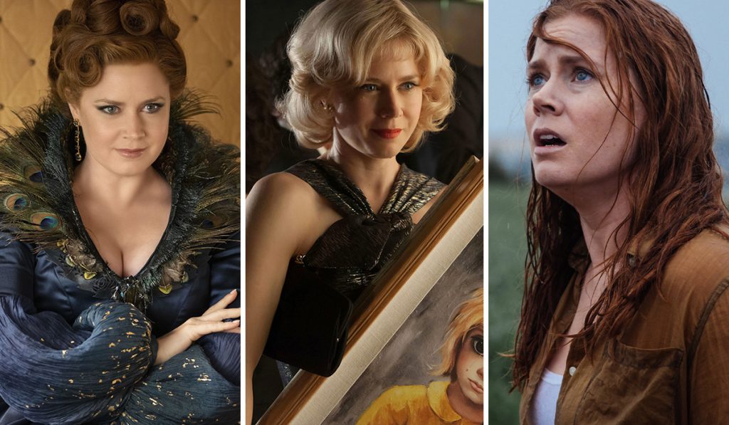 film, herec, transformácia, Amy Adams, Rozčarovaná (2022), Big Eyes (2014), Prvý kontakt (2016)