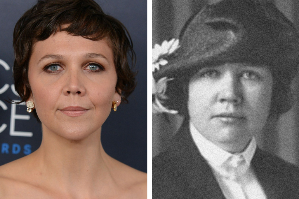 celebrita, historická osobnosť, história, podobnosť, dvojička, Maggie Gyllenhaal, Rose Wilder Lane