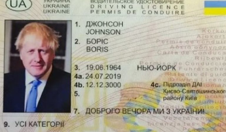 Boris Johnson, opitý vodič, falošné doklady, alkohol za volantom, krimi