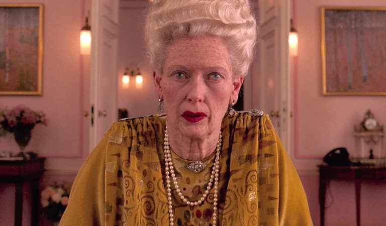 film, herec, transformácia, Tilda Swinton, Grandhotel Budapešť