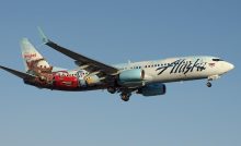 lietadlo, dizajn, umelecké dielo, Boeing 737, Disney, Alaska Airlines