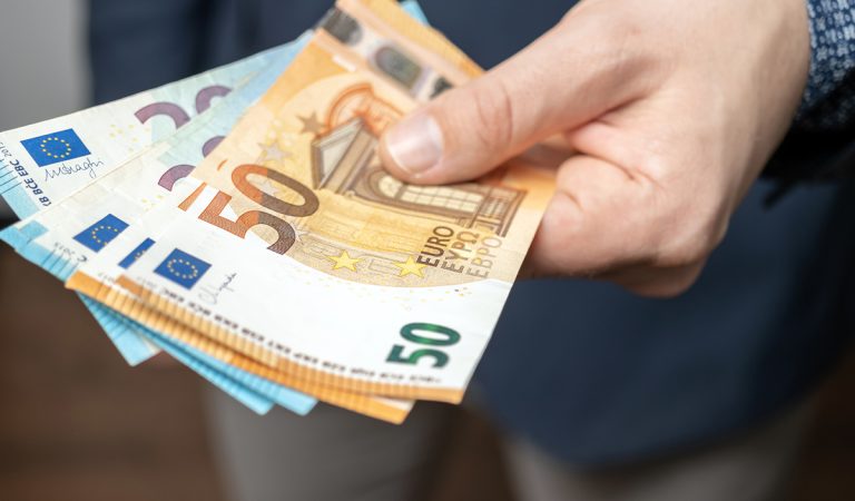 Slovák, Slovensko, peniaze, euro, pôžička