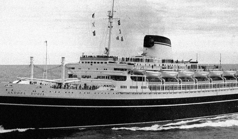 vrak, loď, Andrea Doria