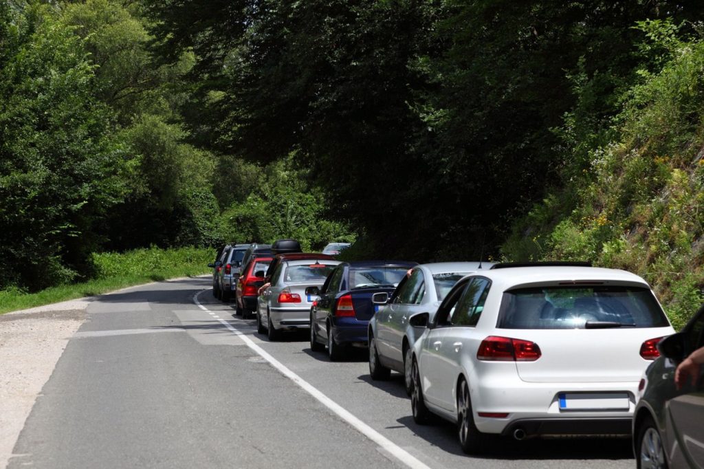 Rammstein, koncert, Slovensko, Letisko Trenčín, kolóna, auto, dopravná zápcha