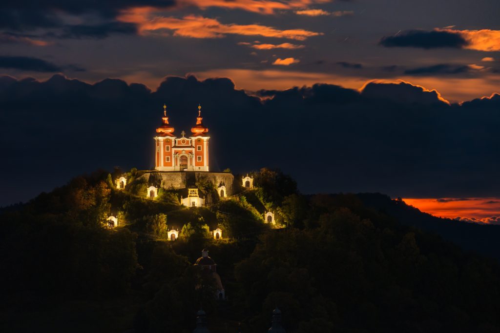 krásy Slovenska, budova, stavba, architektúra, Kalvária, Banská Štiavnica