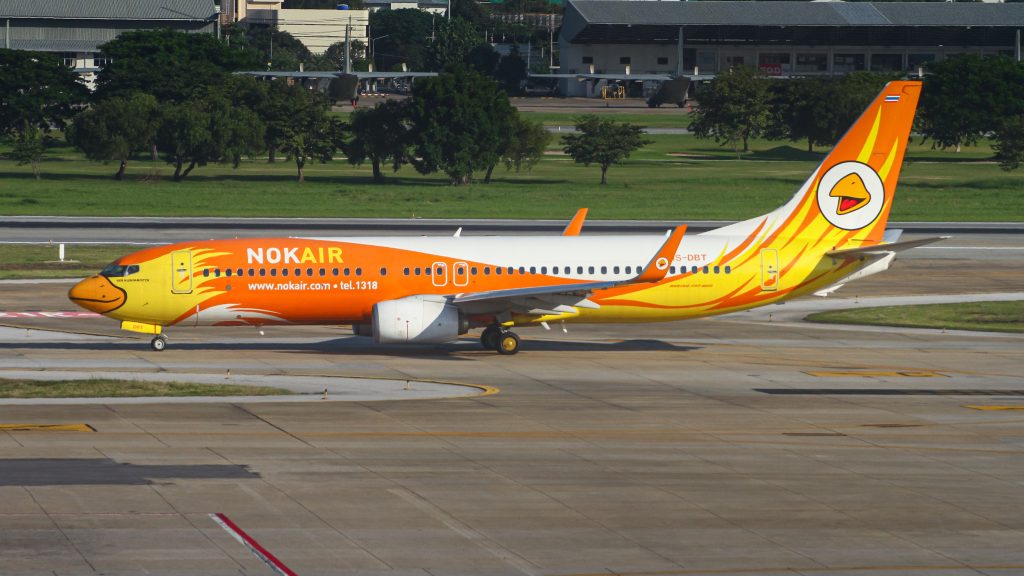 lietadlo, dizajn, umelecké dielo, Boeing 737-800 Nok Air