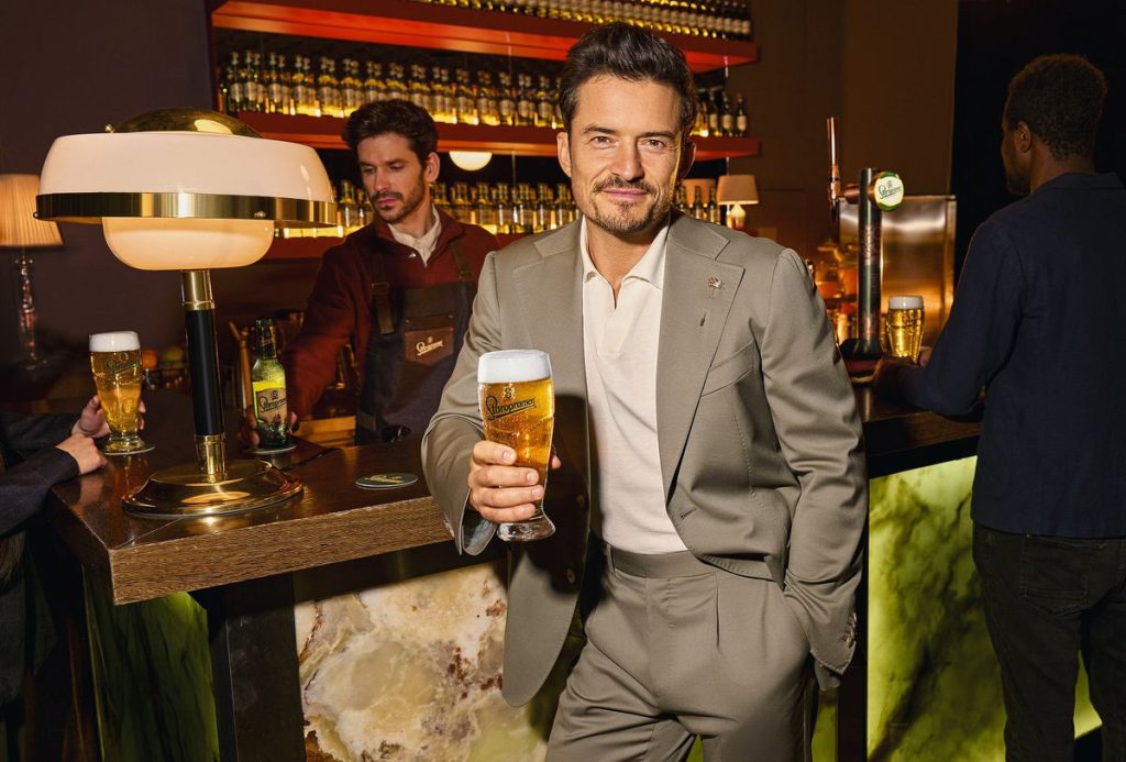 Orlando Bloom, Staropramen, pivo, reklama