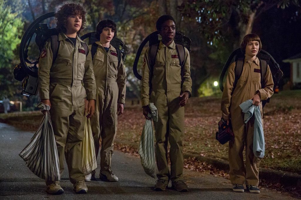 seriál, Stranger Things, nepresnosti, 80. roky, história, Ghostbusters, Krotitelia duchov, Halloween