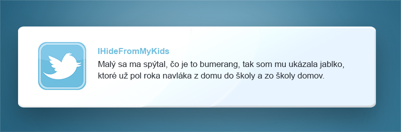 twitter, tweet, rodičovstvo, rodič, otec, mama, život s deťmi, zábava