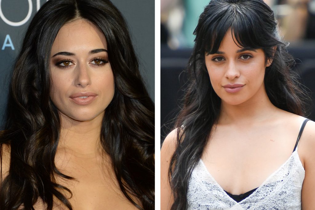 celebrity, ktoré sa na seba podobajú, známe osobnosti, šoubiznis, Hollywood, Jeanine Mason a Camila Cabello