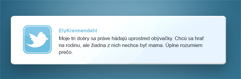 twitter, tweet, rodičovstvo, rodič, otec, mama, život s deťmi, zábava