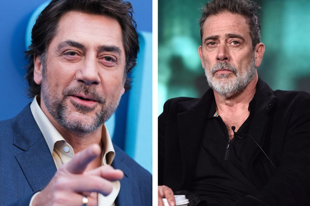 celebrity, ktoré sa na seba podobajú, známe osobnosti, šoubiznis, Hollywood, Javier Bardem a Jeffrey Dean Morgan