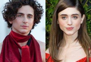 celebrity, ktoré sa na seba podobajú, známe osobnosti, šoubiznis, Hollywood, Timothee Chalamet a Natalia Dyer