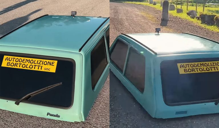 Táto Panda je najnižšie pojazdné auto na svete