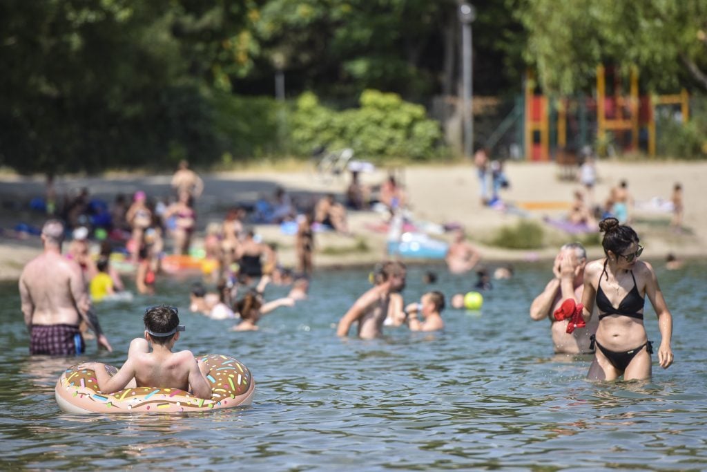 Slovensko, počasie, najteplejší víkend v roku, horúčavy, kúpanie, Draždiak