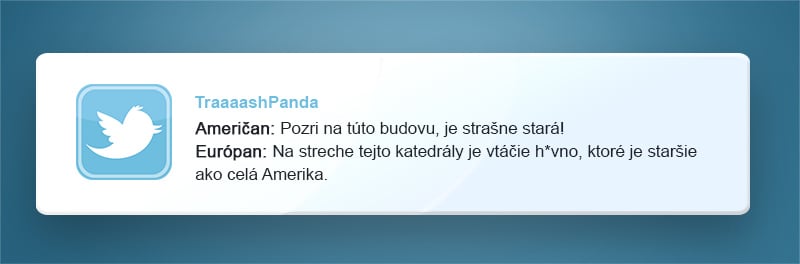 vtipné príspevky, Európa verzus Amerika, USA