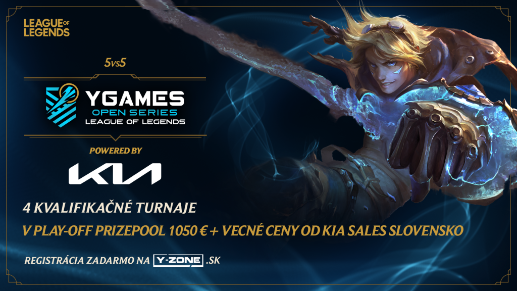 Turnaj v League of Legends pre amatérskych hráčov s prizepoolom 1050 eur čaká iba na teba