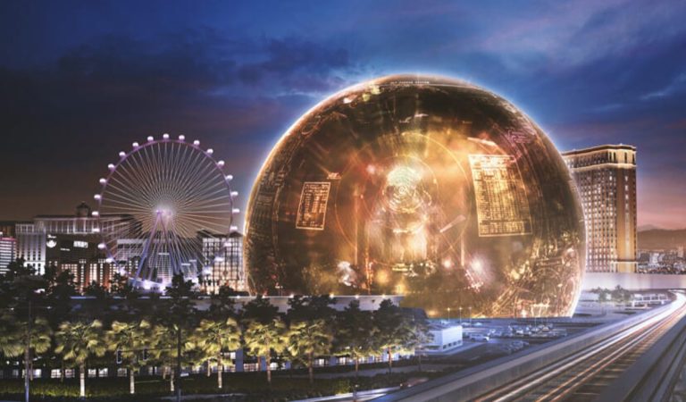 Las Vegas, kinosála, kino, MSG Sphere