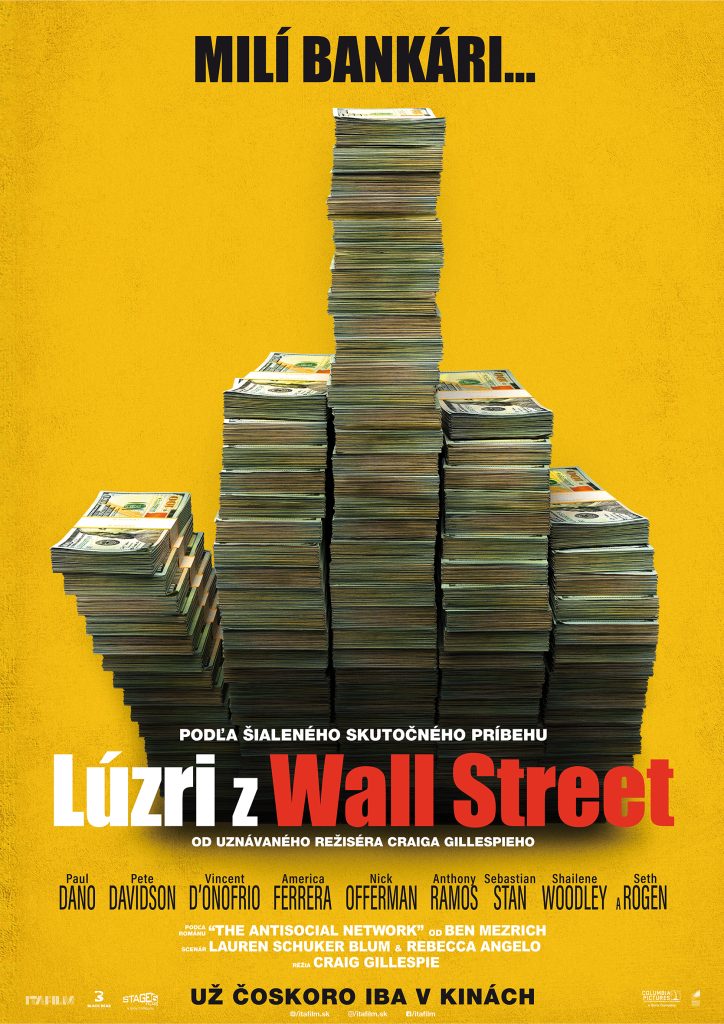 film, filmy, Lúzri z Wall Street, komédia, komédia, filmová novinka, kino program, slovenské kino, premiéra, premiéra v kinách